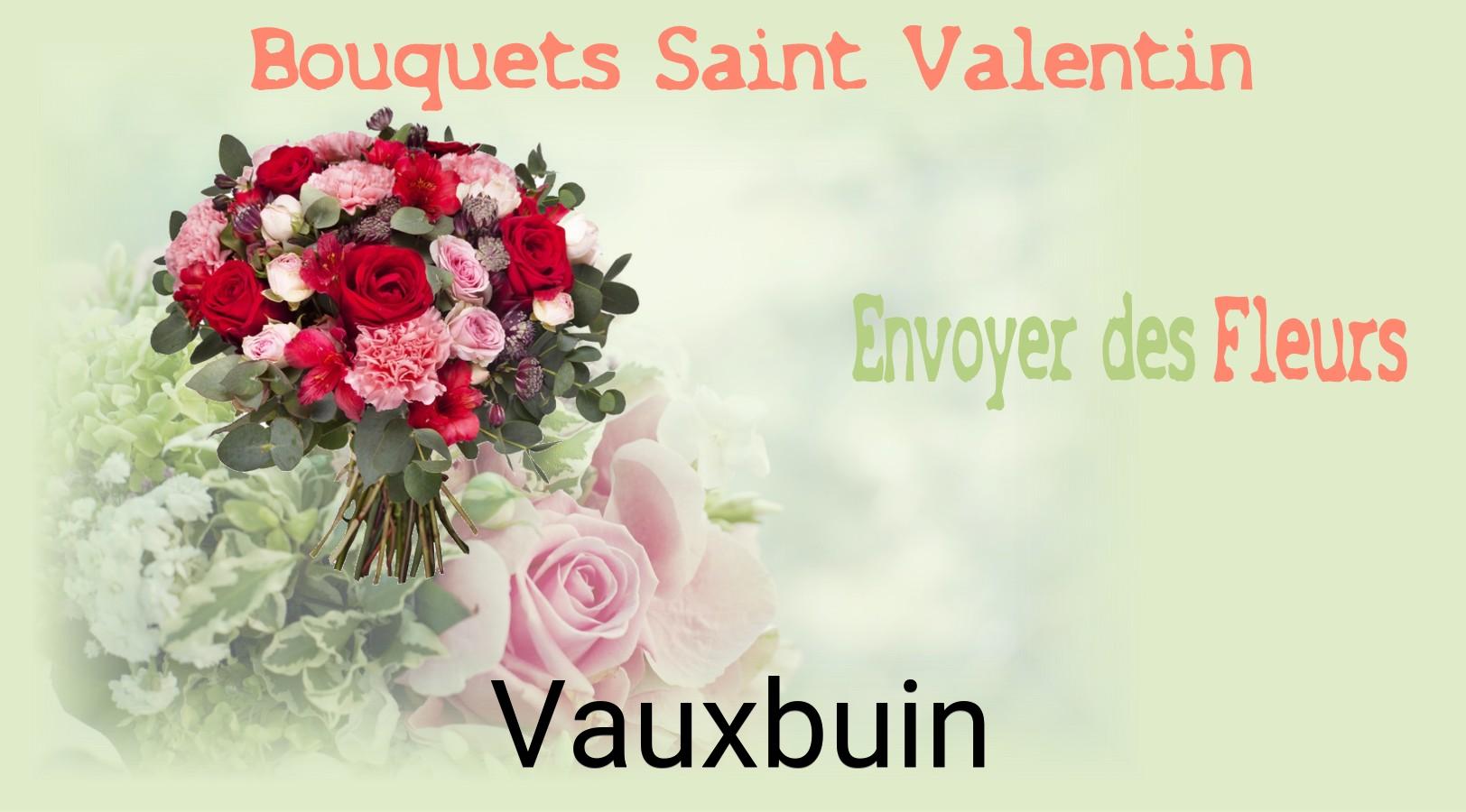 Roses de Saint-Valentin livrées à Vauxbuin